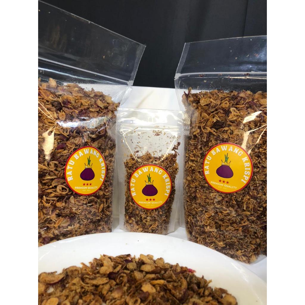 

BAWANG GORENG KRISPI KILOAN 500GR 100% BAWANG BREBES ASELI