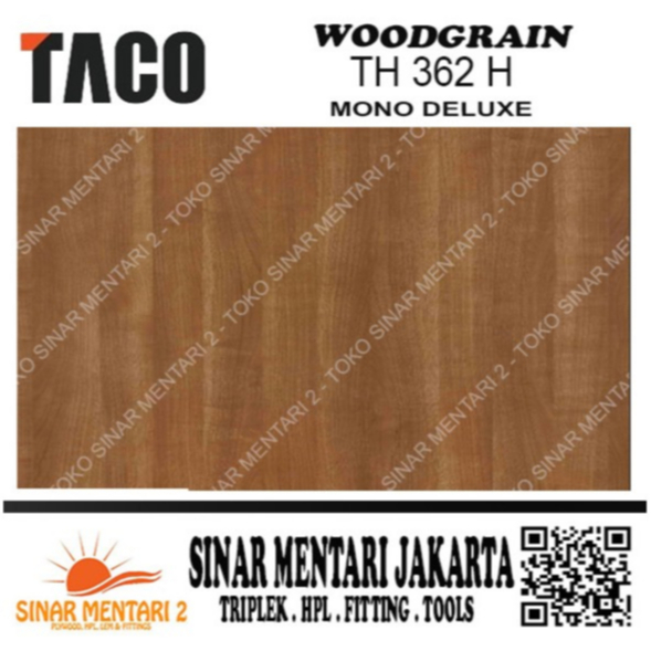 TACO HPL WOODGRAIN TH 362 H MONO DELUXE