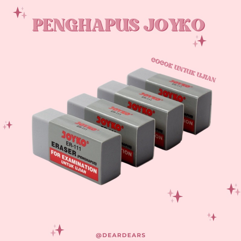 

Penghapus Pensil Ujian Joyko Medium