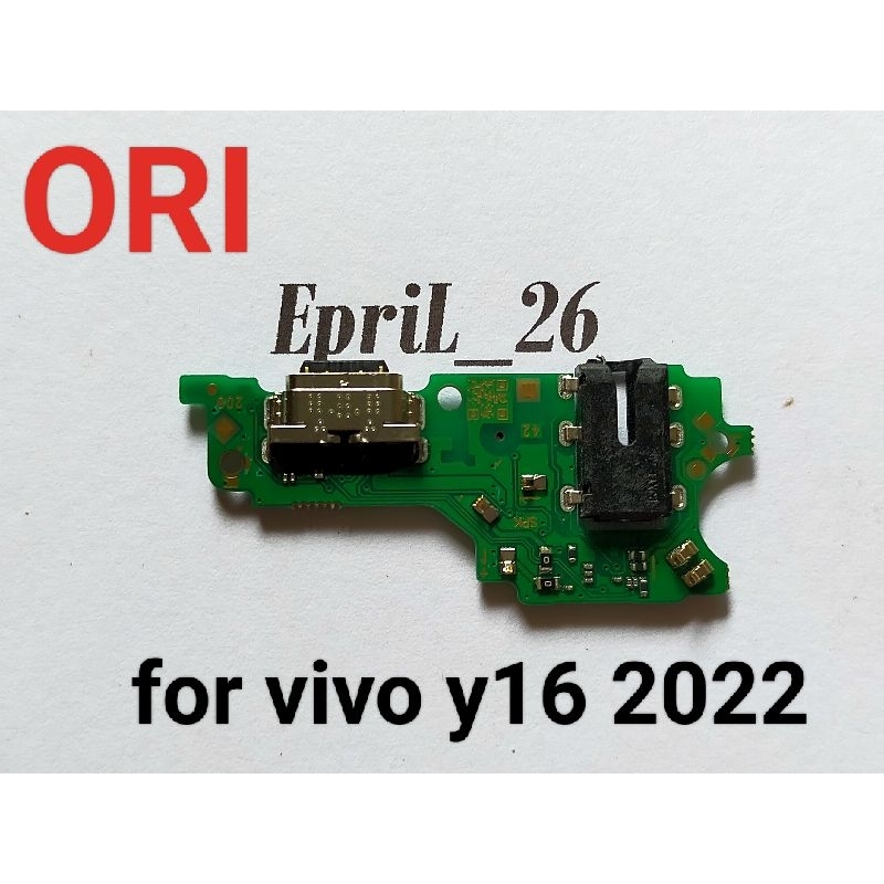 FLEXIBEL CHARGER KONEKTOR CAS VIVO Y16 2022 ORI CONNECTOR CHARGER VIVO Y16 2022 ORIGINAL