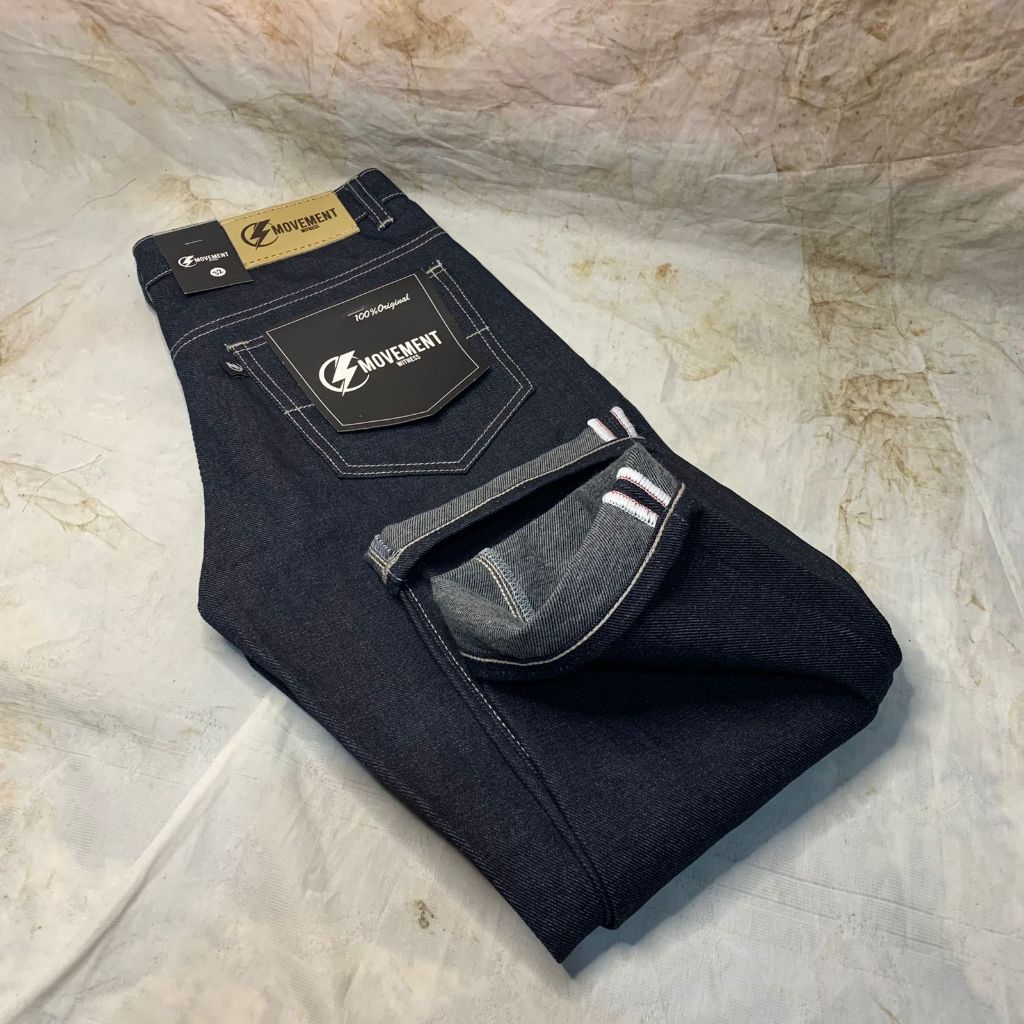 MOVEMENTWITNESS CELANA JEANS SALVAGE DENIM SELVEDGE CELANA DENIM PRIA