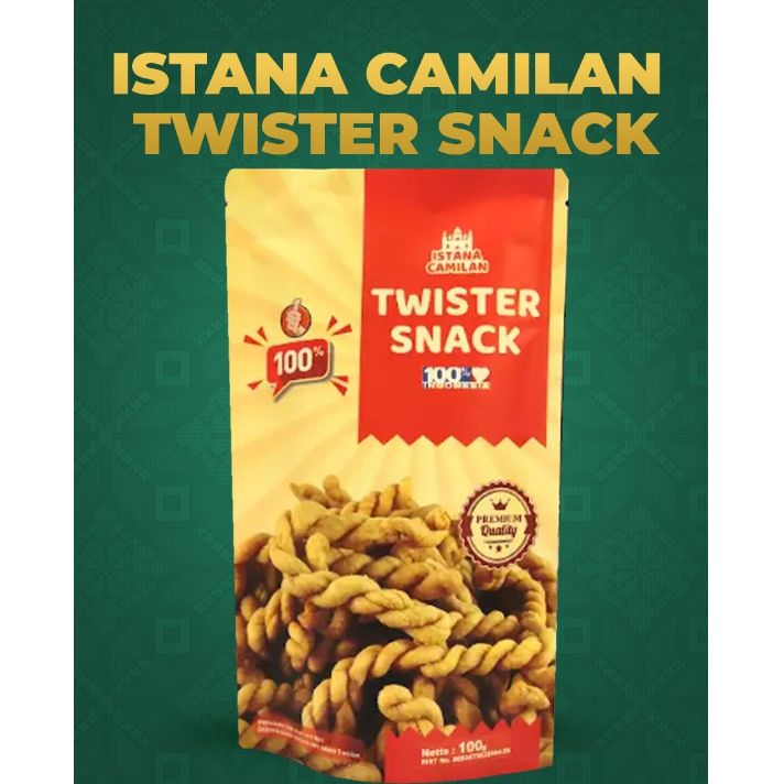 

Twister snack snack enak makanan ringan kekinian super renyah kriuk-kriuk halal UMKM asli Indonesia tresnan approved