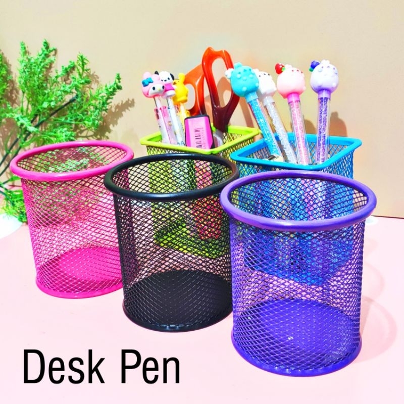 

DJB - Desk Pen Round Square Color / Tempat Pulpen / Tempat Peralatan Tulis - Warna