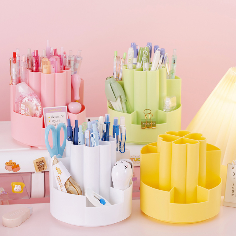 

Tempat Pulpen 360 Derajat / Pen Holder / Organizer / Rotating Organizer