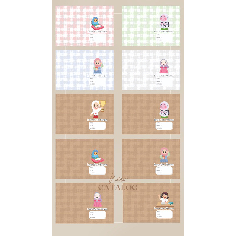 

SAMPUL BUKU TULIS (MOTIF GIRL)