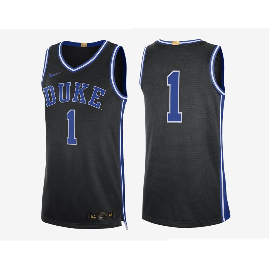 DUKE NIKE LIMITED BASKETBALL JERSEY BLACK