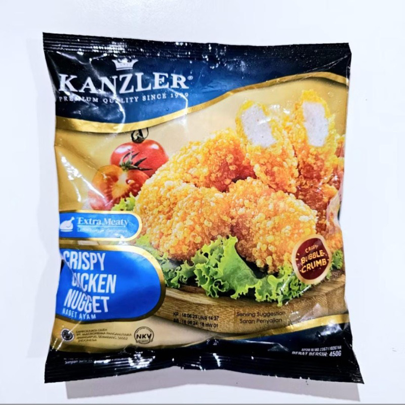 

KANZLER chicken nugget crispy 450gr