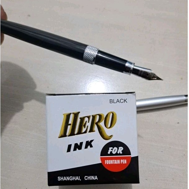 

Paket Hemat Fontaine Pen A8 + Tinta Hero Ink