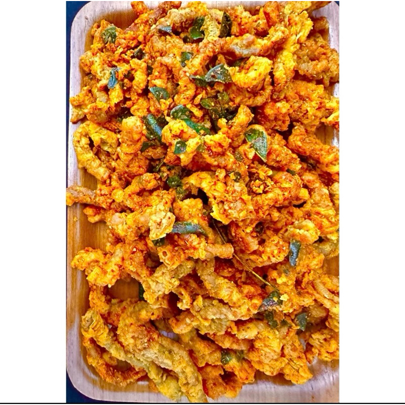 

Keripik Usus Ayam Crispy Pedas Daun Jeruk by Cemilankita25