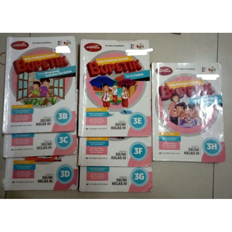 BUPETIK Kelas 3 penerbit ERLANGGA