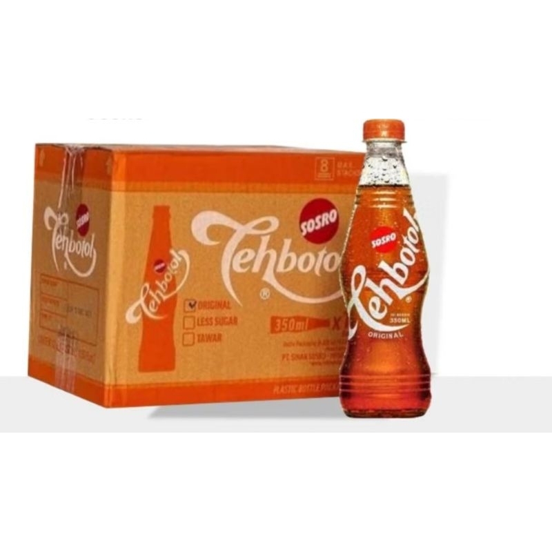 

Teh Botol Sosro Kemasan PET 350ml, 1Dus 12pcs