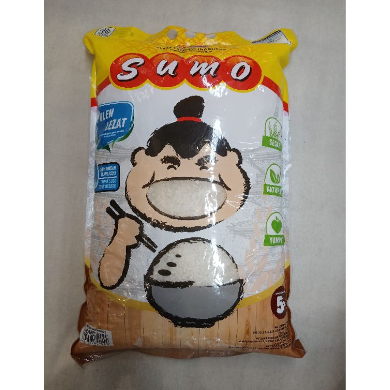 

Beras premium Sumo Kuning 5kg - HK, HM