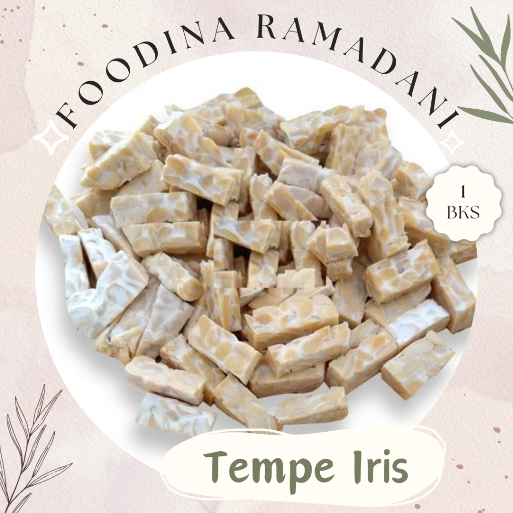 

TEMPE Kedelai - Iris Dadu Fresh [ Per PAPAN ] Harga Per BKS