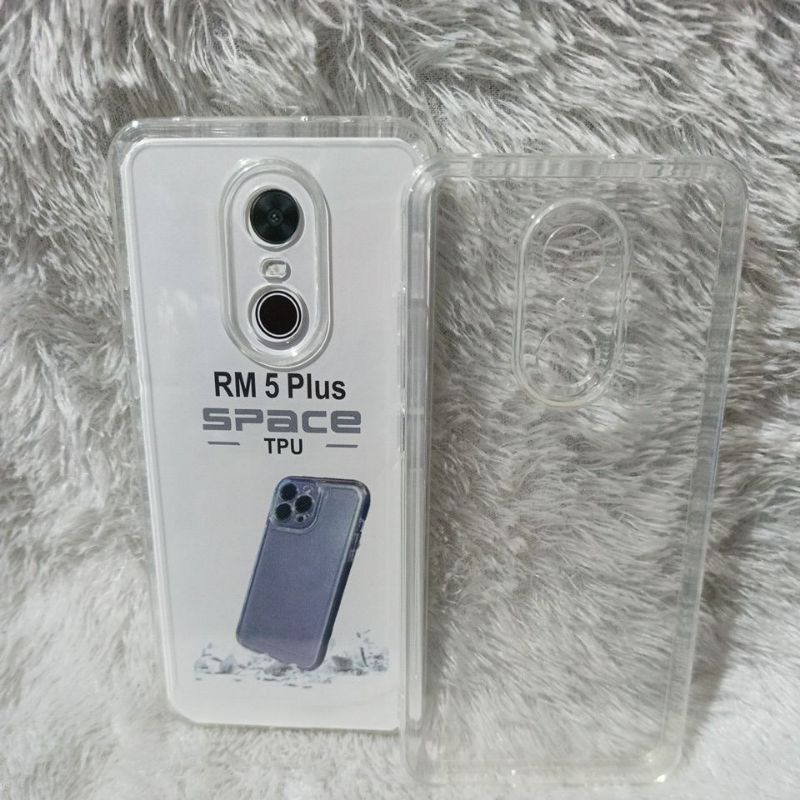 SoftCase Casing Redmi 5 Plus Silikon Bening Transparan TPU Airbang