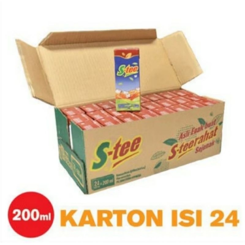 

STEE kemasan kotak 200ml, 1Dus 24pcs