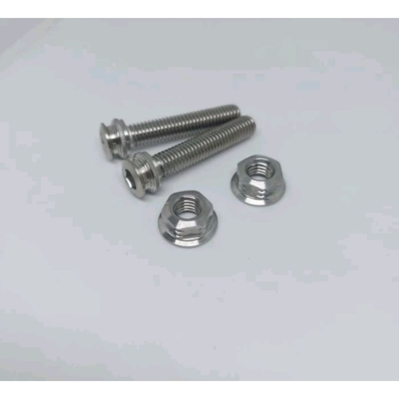 Baut L stainles bubut probolt baut segitiga atas yamaha Rx king