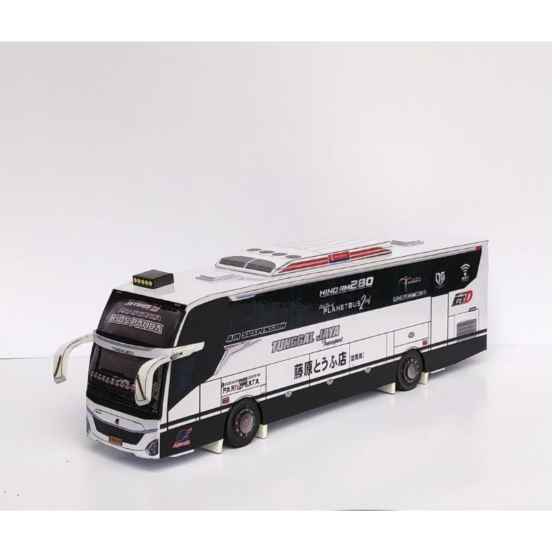 miniatur bus kids panda jet bus 5 new takumi edition initial D Tunggal Jaya