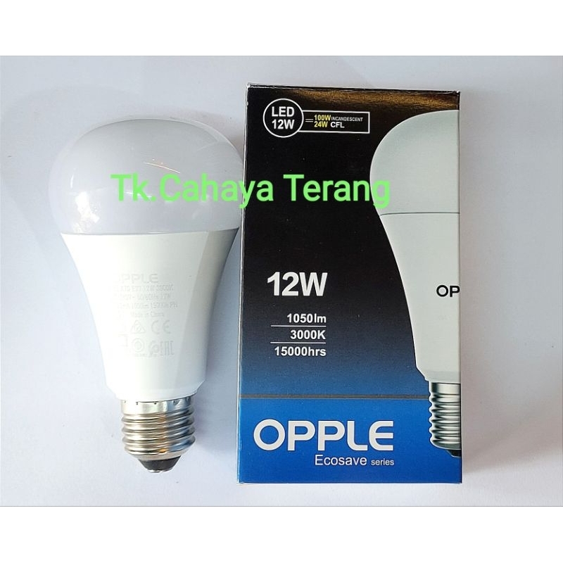 Lampu Led Bulb Opple 12 watt Kuning