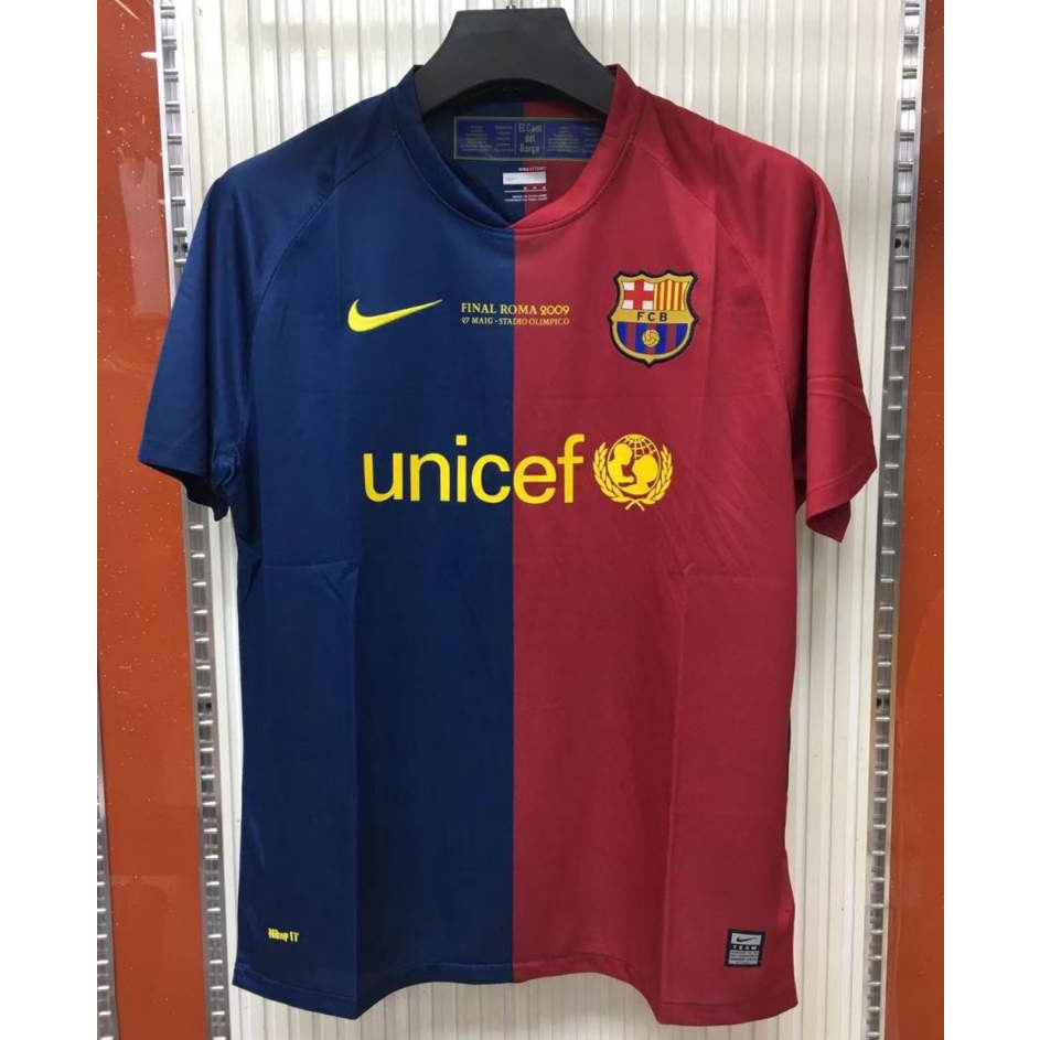 Update Ekonomis  Jersey Bola Grade Ori Retro Vintage Jadul Barcelona Barca Home Final Roma 28  29 Se