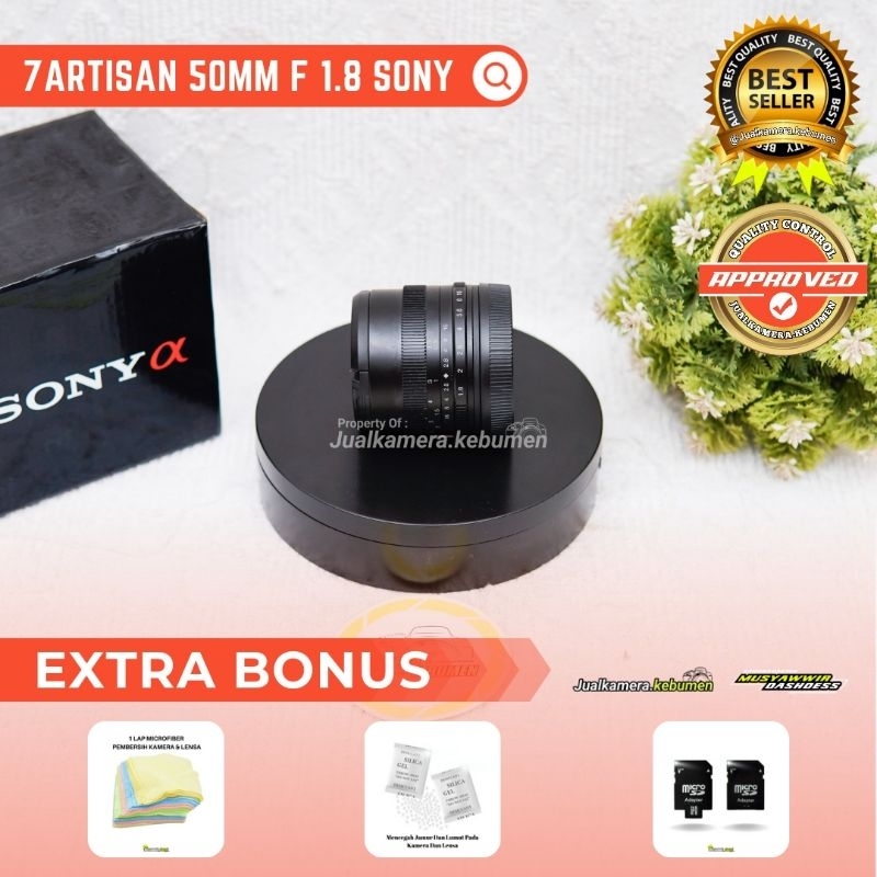 7ARTISAN 50MM F1.8 7ARTISAN 50MM F1.8 UNTUK SONY | LENSA 7ARTISAN 50MM SONY