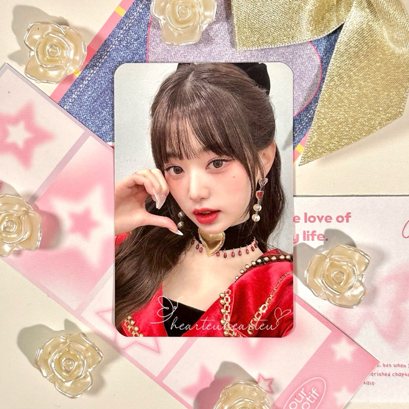hearteuhearteu — [READY STOCK INA] [OFFICIAL] IVE Jang Wonyoung Photocard, from POB Soundwave Fansig
