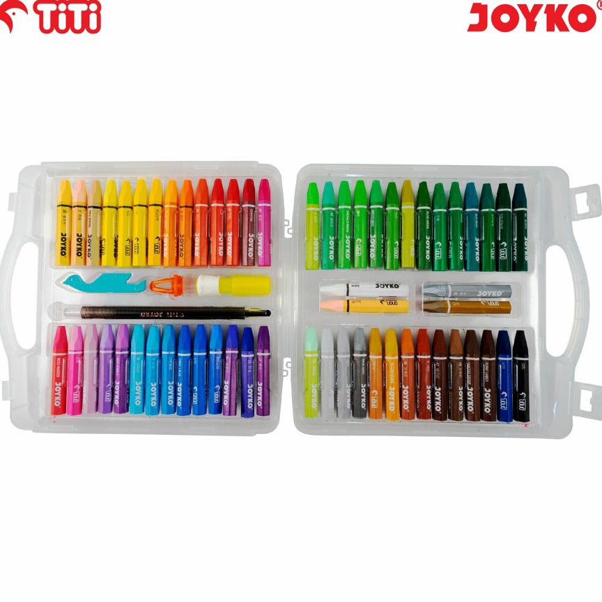 

KODE I2V7 JOYKO TITI CRAYON OIL PASTEL KRAYON MINYAK JOYKO 55 WARNA OP55S MURAH BERKUALITAS