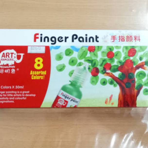 

KODE U3Y6 FINGER PAINT ART RANGER ISI 8 WARNA