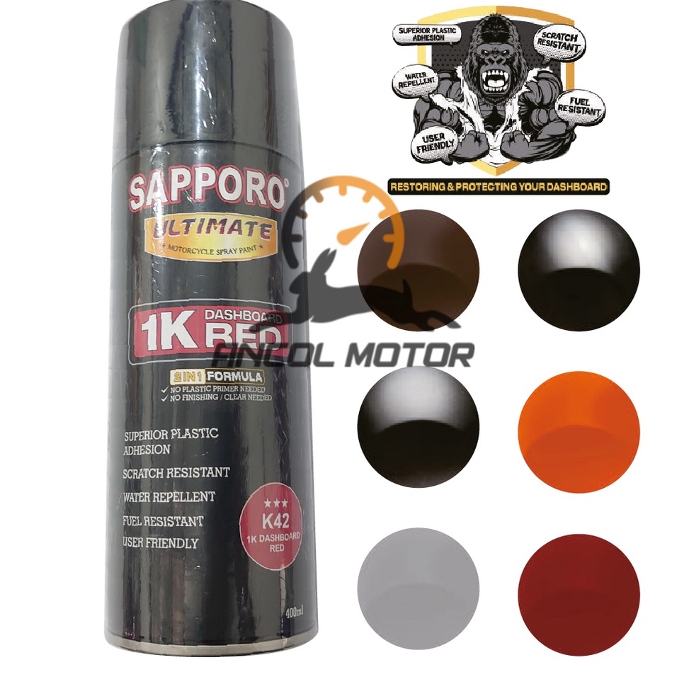 

KODE J6K9 Sapporo ULTIMATE Dasboard Black Grey Orange Brown K36T 37 38 39 4 1K Das BlackK36