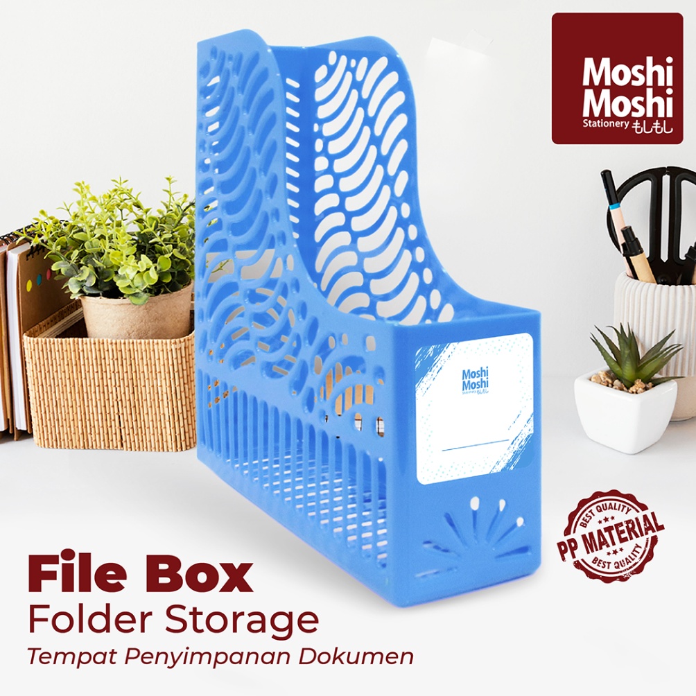 

KODE V7V6 File Box Moshi 4 Pcs Folder Storage Elegan Tempat Penyimpanan Dokumen Kantor