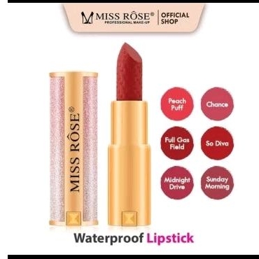 Lipstik Miss Rose Matte Original | lip glossy Miss rose waterproof