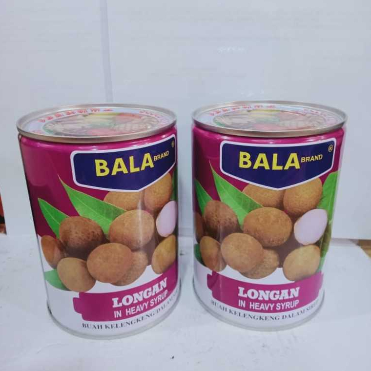 

BALA BRAND LONGAN KALENG/BUAH KALENGAN LONGAN/SIRUP | BUAH LENGKENG KALENG 565grml