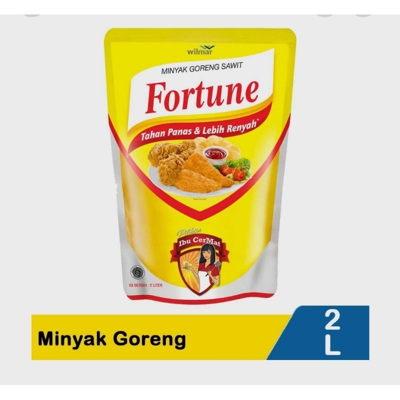 

Fortune minyak goreng 2000ml