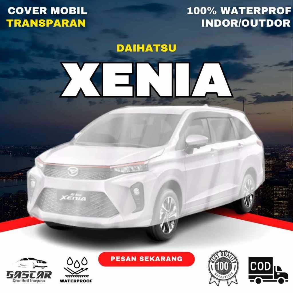 COVER MOBIL TRANSPARAN XENIA COVER MOBIL TRANSPARAN ALL TYPE MOBIL