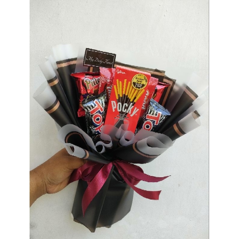 

Buket Snack | Buket jajan | Buket Wisuda | Buket Kado Ulang Tahun