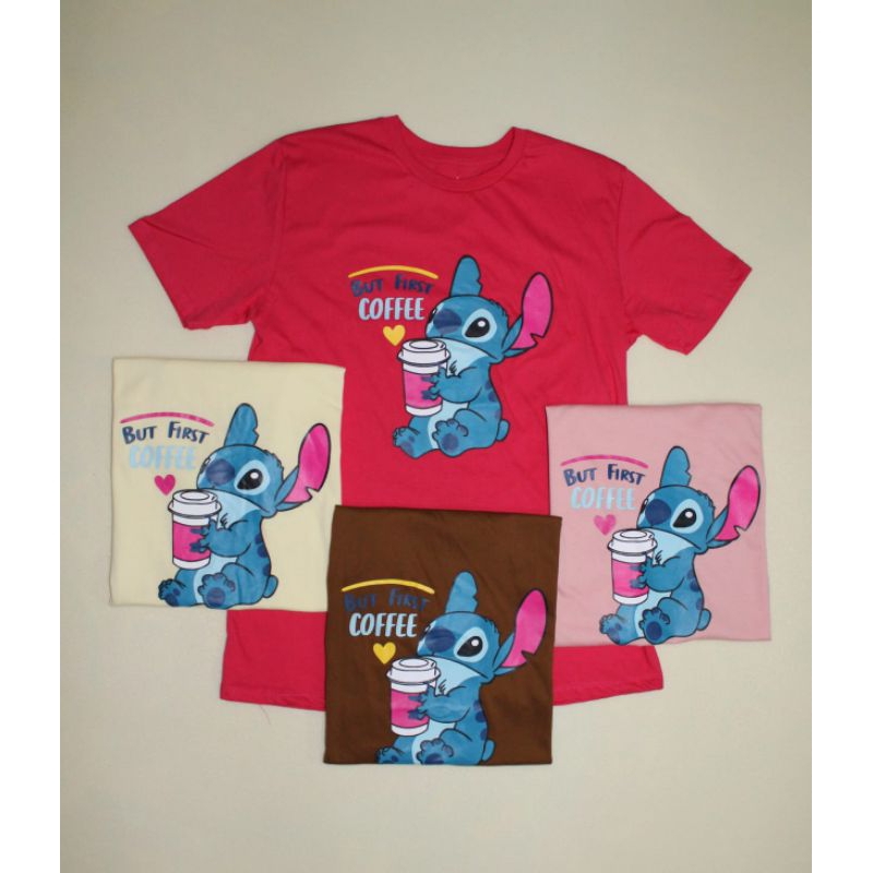 Stitch T-Shirt / Kaos Wanita Karakter Stitch