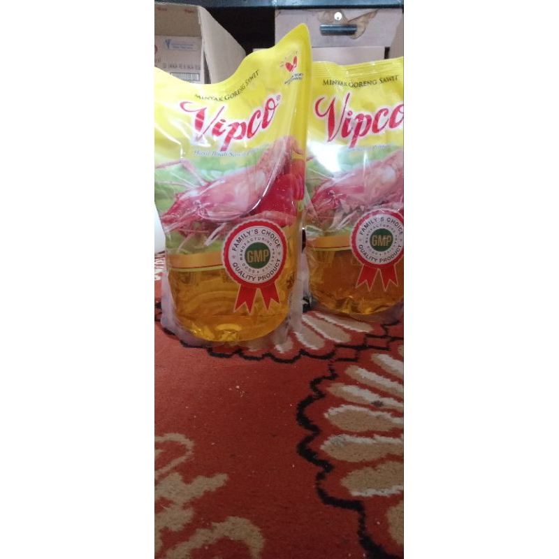 

minyak ukuran 2L merk VIPCO
