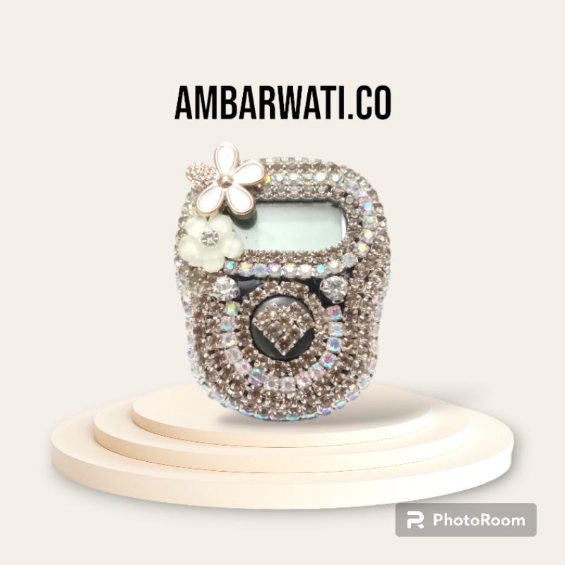 Ambarwati - Tasbih digital SW LED Coklat Muda/Silver