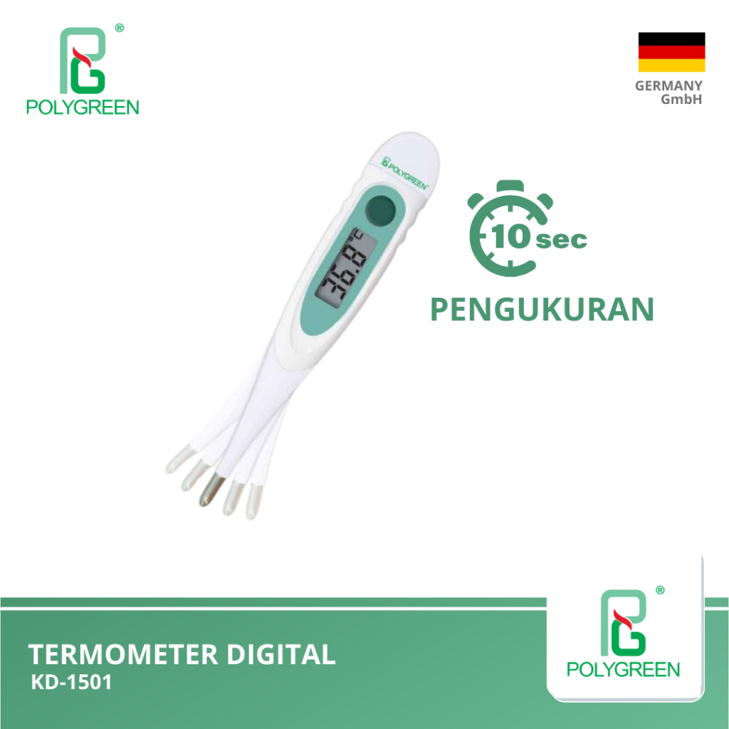 POLYGREEN-Digital Thermometer KD-1501