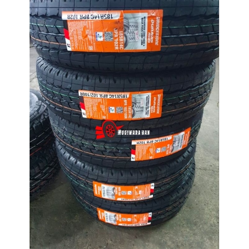 BAN MOBIL BRIDGESTONE 185 R14 DURAVIS MUATAN TUBELESS UNTUK L300