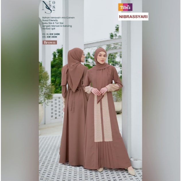 NS 081,NS 087,NS 075 /GAMIS POLOS /GAMIS SIMPLE MODIS / BAJU MUSLIM SYARI / PAKAIAN WANITA / DRESS W