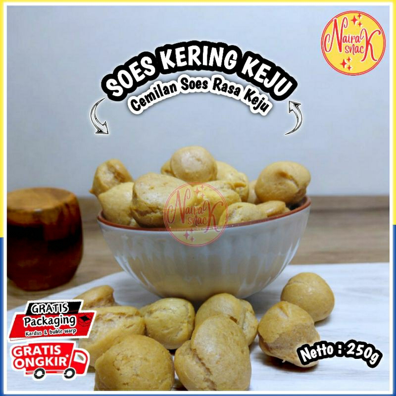 

Snack Soes Sus Keju / Soes Kering Keju 250g