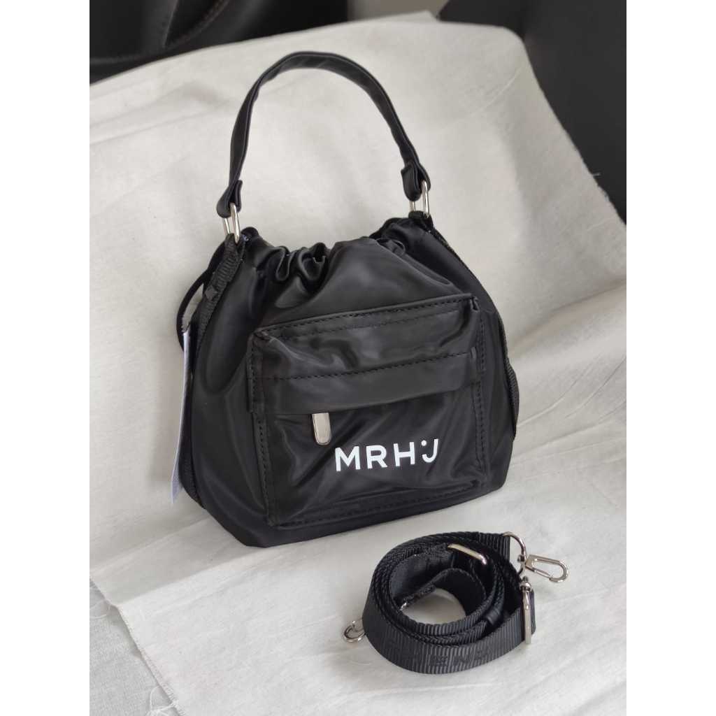 Gtobags.Tas wanita MJ07 nylon drawstring sling bag