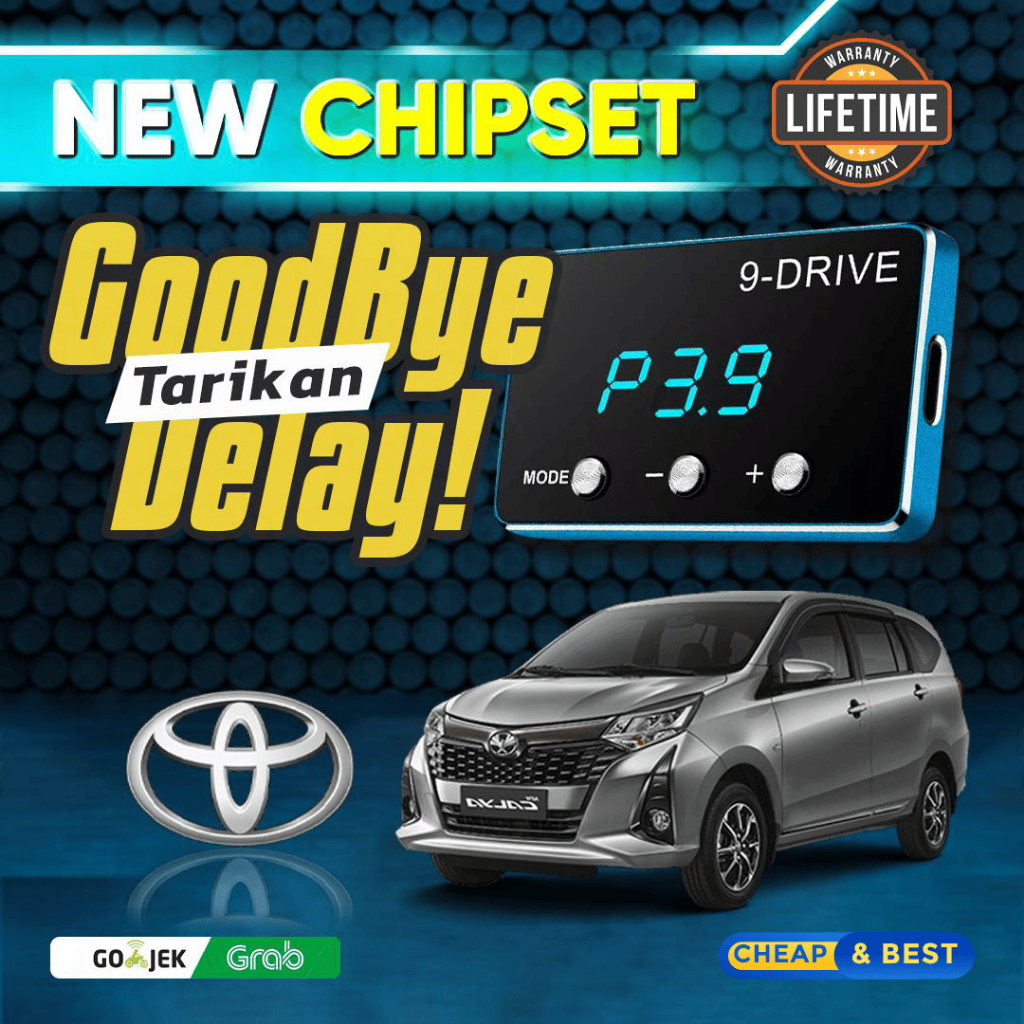 9 Drive Toyota Calya Piggyback Race Chip Throttle Controller ECU Remap