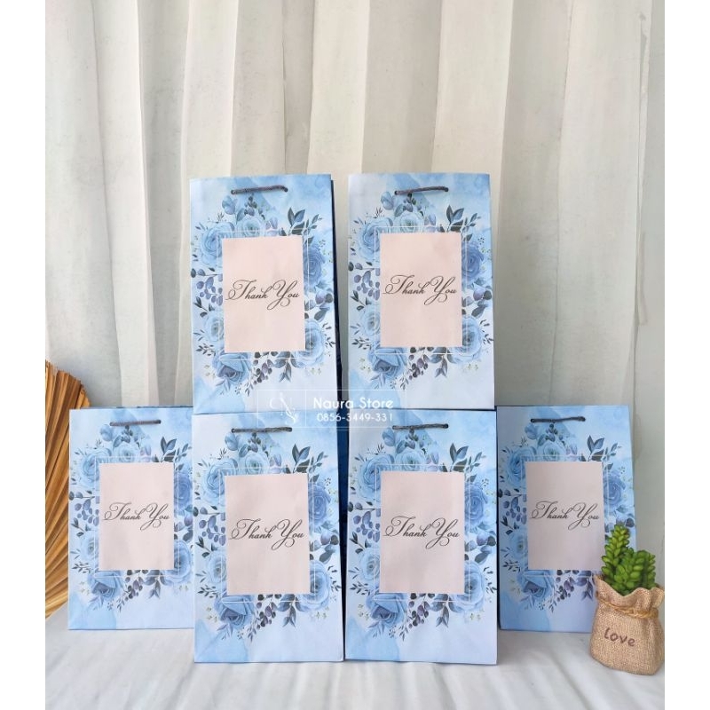 

{PAPERBAG MOTIF 2} Paperbag songgong ukuran wafer