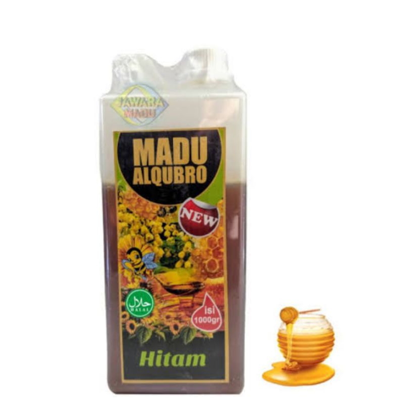 

Madu Hutan Hitam Al Qubro 1kg