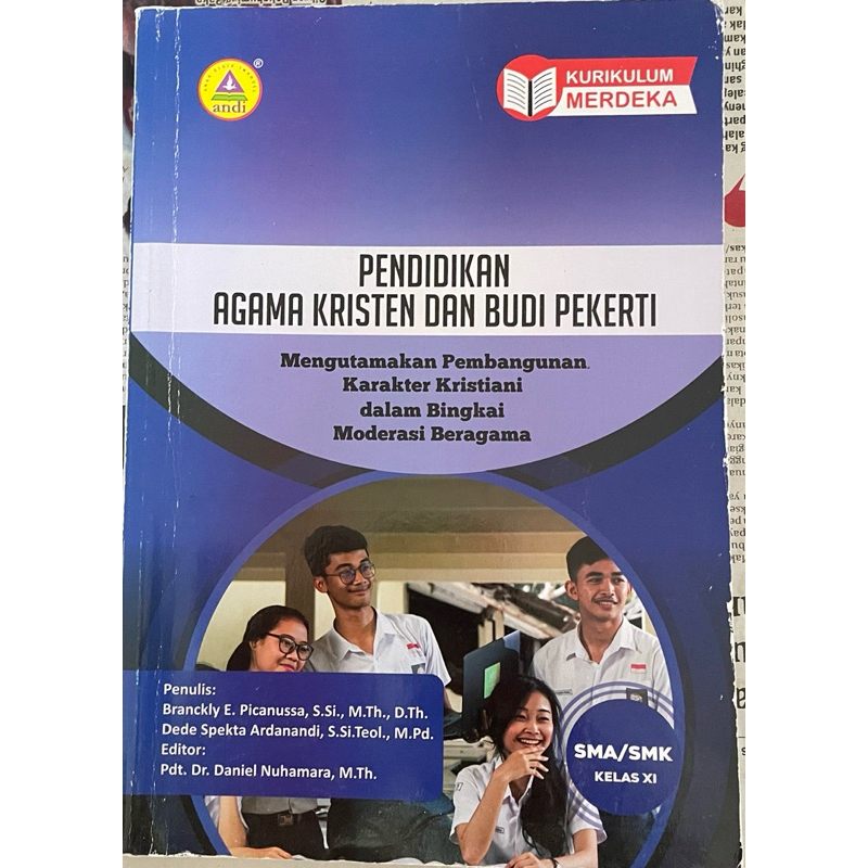 

buku pendidikan agama kristen SMA kelas 11 dan 12