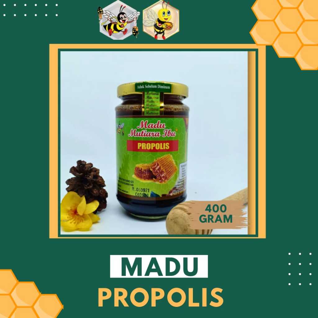 

400 GRAM - MUTIARA IBU MADU PROPOLIS