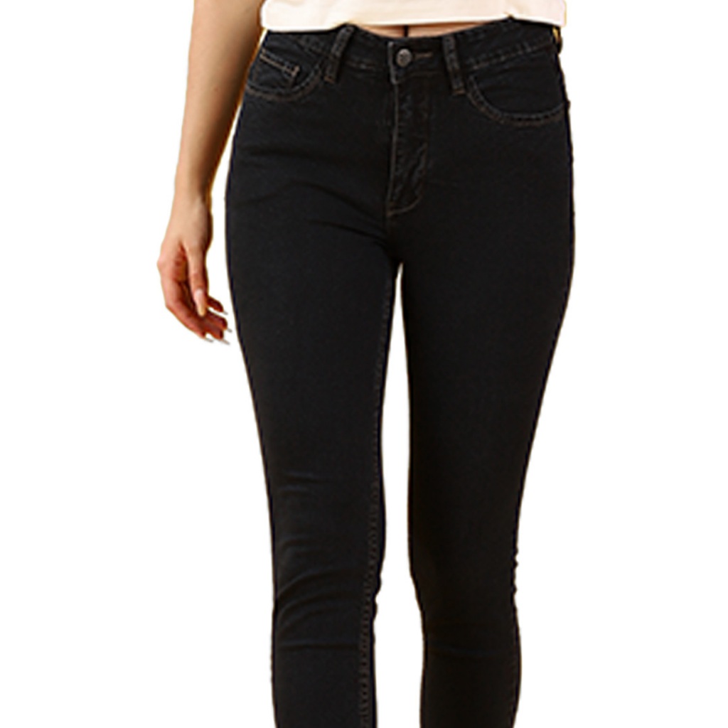 Remix Celana Skinny Jeans Ladies - Stretch Black