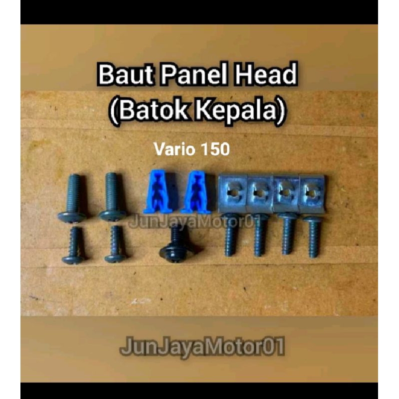 baut batok kepala / baut panel head Vario 150 all new LED
