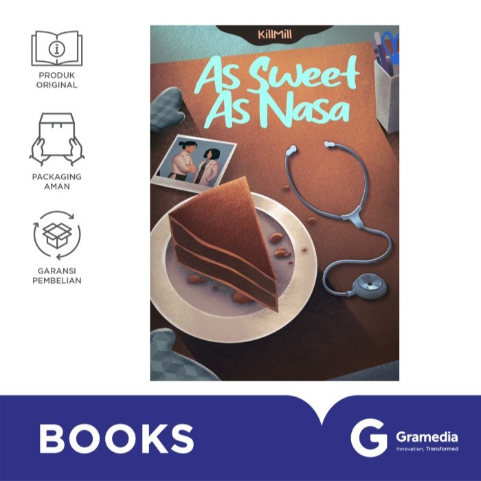 Gramedia MKG -  Novel As Sweet As Nasa (Killmill)